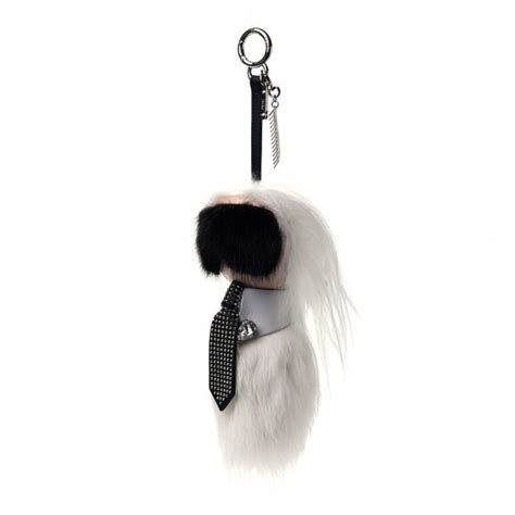 FENDI Nappa Mini Karlito Bag Charm 